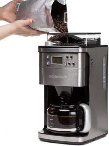 machine à café pas cher percolateur filtre avec moulin intégré